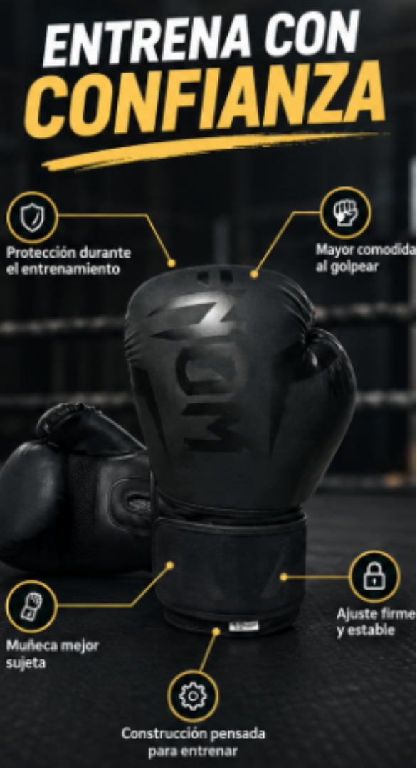 GUANTES l Golpea con Confianza